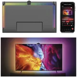 EMOS Wandleuchte - Deckenleuchte, GoSmart Ambient LED RGB Beleuchtung für 65“ (164 cm) (610 lm)