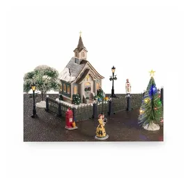 Lemax Kleines Stadtkirchen-Set, Haus-Set, #56670