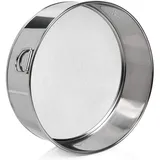 INCHOO 15,2 cm kleines Tamis-Mehlsieb, Edelstahl, feinmaschig, rundes Mehlsieb, mit 40 Maschen (15,2 cm, 18/8 Stahl)