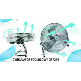 Adler CR 7306 45 cm Bodenventilator