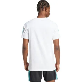 adidas Mercedes-AMG Petronas Formel 1 Team DNA T-Shirt Herren JV5457 - white/black XL