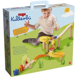 HABA Unisex Kugelbahn Kullerbü – Kugelbahn Sim-Sala-Kling 1er Pack