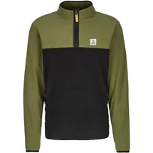 Passenger Herren Set Off Polar 1/4 Zip Pullover (Größe XL, oliv)