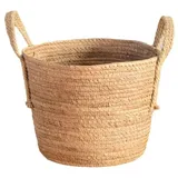 Jooehyer Geflochtene Handgehaltene Blumenkörbe, Rattan-Blumentöpfe, Blumentöpfe, Aufbewahrungskörbe, Heimdekoration, Blumenkörbe C