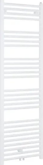Badheizkörper mit Mittelanschluss, Größe: 1250x610 mm, Farbe: Weiß/SHK-KONTOR — 1200X600MM CHROM