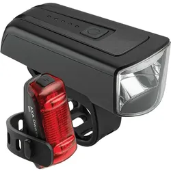 AXA DWN 100/DWN USB Rear Signal Set Schwarz Modell 2025