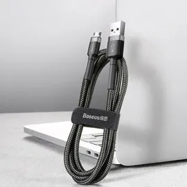 Baseus Cafule Cable - Double SIDE USB A, Usb C, USB 2.0, Schwarz