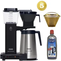 Moccamaster Filterkaffeemaschine KBGT Black Aktionspaket