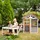 roba Spielhaus Outdoor Mehrfarbig Holz