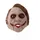 F.I.G. GmbH Halloween Maske Blutmund und Augenringe Kinder onesize