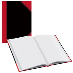 Bantex Notizbuch DIN A6 blanko, 192 Seiten