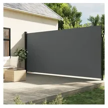 vidaXL Seitenmarkise 220 x 300 cm grau Polyester