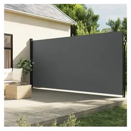 vidaXL Seitenmarkise 220 x 300 cm grau Polyester