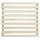 Erst-Holz Metallfreier Holz-Bettenrost 200 x 200 cm