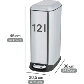 Wenko Mod. Design 12 l Silber