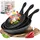 Melianda IT-3000 Pfannen-Set 3-tlg. 20 cm + 24 cm + 28 cm