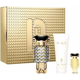 Paco Rabanne Fame Eau de Parfum 80 ml + Body Lotion 100 ml + Eau de Parfum 4 ml Geschenkset