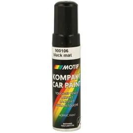 MOTIP Fahrzeug-Kombinationslack Schwarz 12 ml