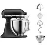 KitchenAid Artisan 5KSM185PS Gusseisen Schwarz Flexiset