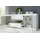 Home Affaire Basic 240 x 86 x 43 cm Weiß Hochglanz