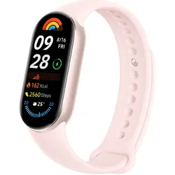 Xiaomi Smart Band 9 - Aktivitätsmesser mit Riemen - TPU - mystische Rose - Handg
