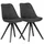 KADIMA DESIGN Esszimmerstuhl Grau, Echtholz, Stativgestell, 49x87x52 cm, Esszimmer, Stühle, Esszimmerstühle, Vierfußstühle