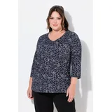 Ulla Popken Longshirt in schwarz | Gr.: 62/64