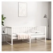 vidaXL Tagesbett 100 x 200 cm Weiß