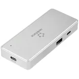 Renkforce RF-PCR-400 USB-Kartenleser Smartphone/Tablet Kartenleser Silber