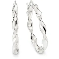 Bruno Banani Creolen Schmuck Geschenk Silber 925 26,8mm