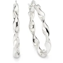 Bruno Banani Creolen Schmuck Geschenk Silber 925 26,8mm
