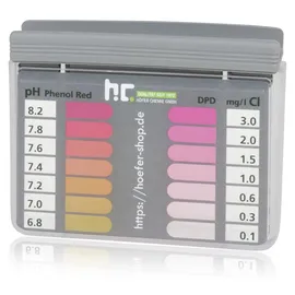 Höfer Chemie Test-Kit zur optimalen Messung des Chlorgehalts und pH-Werts