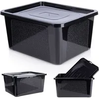 VILDE Aufbewahrungsbehälter Aufbewahrungsbox Kiste Kunststoff-Behälter Container mit Deckel 20