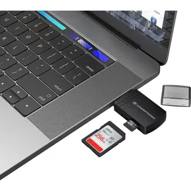 Conceptronic BIAN06B SD TF/MicroSD 4.0 Kartenleser, UHS-II, USB 3.0, 5Gbps
