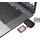 Conceptronic BIAN06B SD TF/MicroSD 4.0 Kartenleser, UHS-II, USB 3.0, 5Gbps