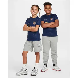 Nike FC Barcelona Dri-FIT Academy Pro kurzarm Heim-Aufwärmshirt Kinder 411 midnight navy/midnight navy/club gold S 128-137 cm