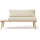 Kid’s Concept Kindersofa Saga 90 x 43 x 44 cm Buche natur creme