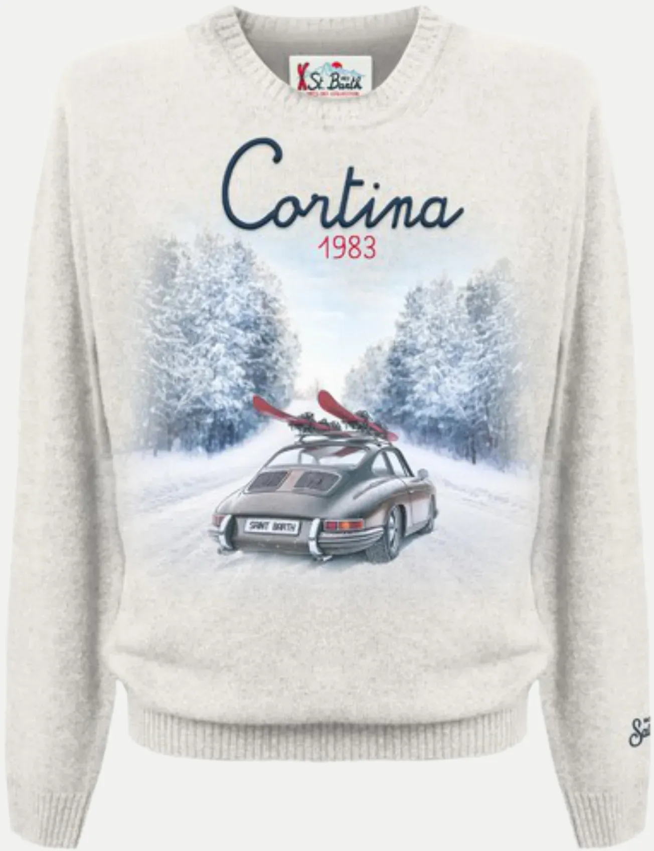 Pullover mit Cortina Intarsie Grau L
