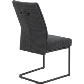 Hela Esszimmerstuhl Dagmar Cord grau 2er Set