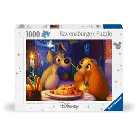 Ravensburger Erwachsenenpuzzle 1000 Teile - Disney Classics - Susi und Strolch