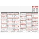 Brunnen Tafelkalender 2026 A4 quer