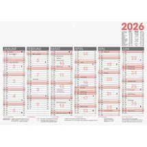 Brunnen Tafelkalender 2026 A4 quer