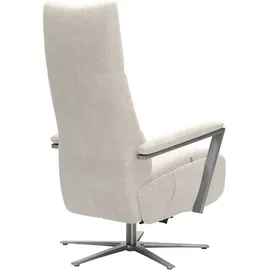 sit&more TV-Sessel Vario Comfort Polyester 70 x 124 x 85 cm Beige mit Kopfteilverstellung