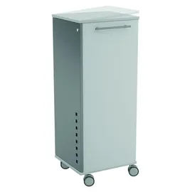 Rocada Caddy Bürowagen grau 5 Ebenen 47,0 x 42,4 x 120,0 cm