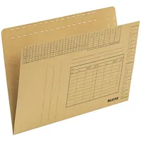 Leitz Einstellmappe 24300000 DIN A4 250g Karton br 100