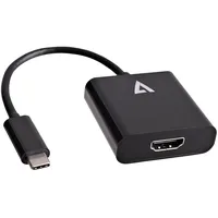 V7 USB-C(m) auf HDMI(w) Adapter Schwarz