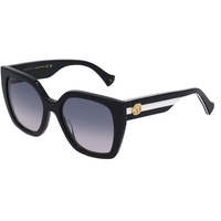 GUCCI GG1300S Damen-Sonnenbrille Vollrand Eckig Kunststoff-Gestell, Schwarz