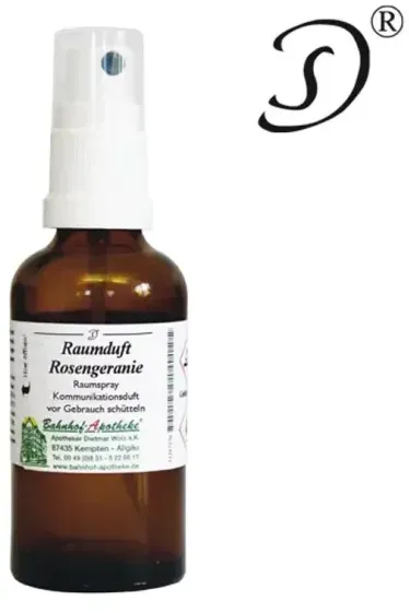 Bahnhof-Apotheke Raumduft Rosengeranie Raumspray