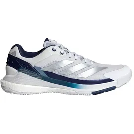 adidas Crazyquick BOOST Padel-Schuh grau|weiß|blau 44 2/3