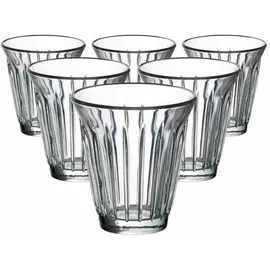 LA Rochère France Kaffeebecher Glas 0,2 l 6 St.
